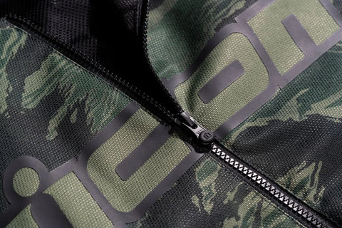 ICON Hooligan CE Tiger's Blood Textile Jacket Green