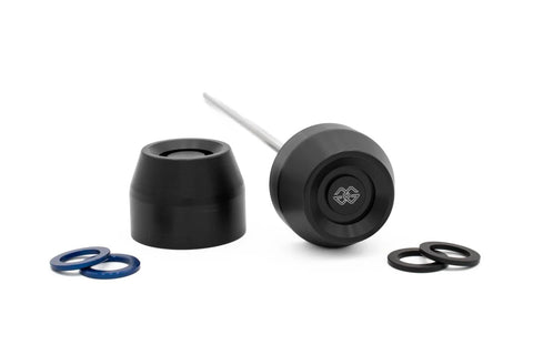 Gilles Tooling GTA Front Motorcycle Axle Protectors Black (GTA-F-S07-B)