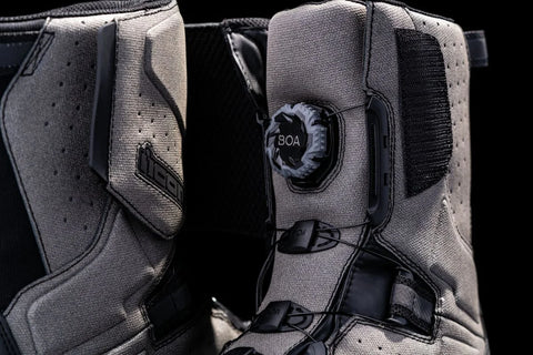 ICON Alcan Waterproof Boots Grey