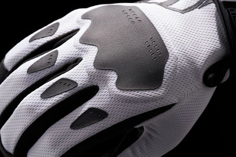 ICON Hooligan CE Gloves White