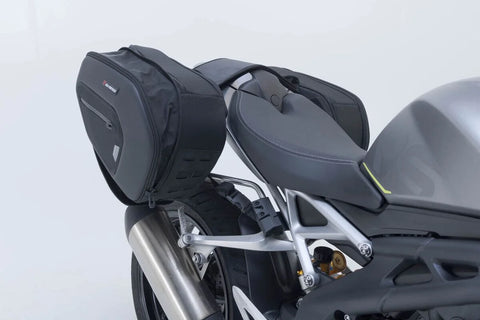 SW-Motech PRO Blaze H Saddlebag Set with Edge Protection & Heat Guard — Triumph