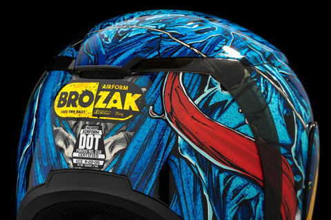 ICON Airform Brozak MIPS Helmet Blue