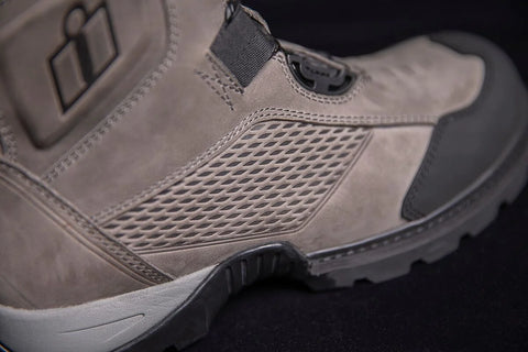 ICON Stormhawk Waterproof Boots Grey