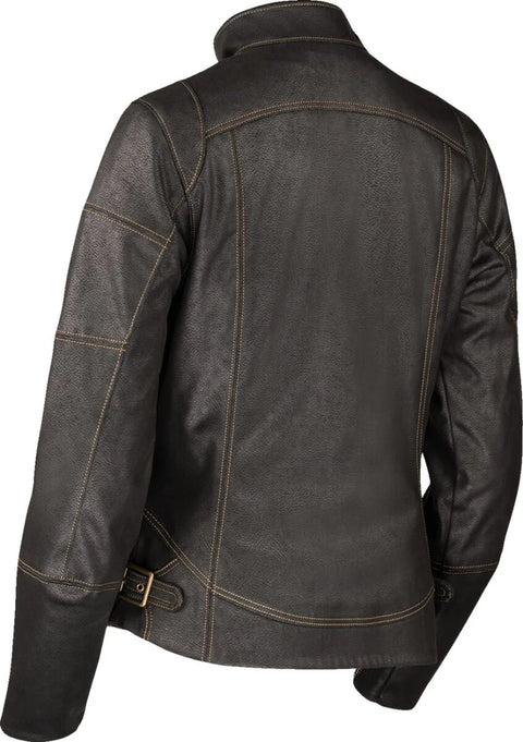 ICON Tuscadero 3 Women's Textile Jacket Black/Gold