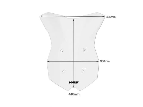 WRS Touring Windscreen Clear (KT006T)