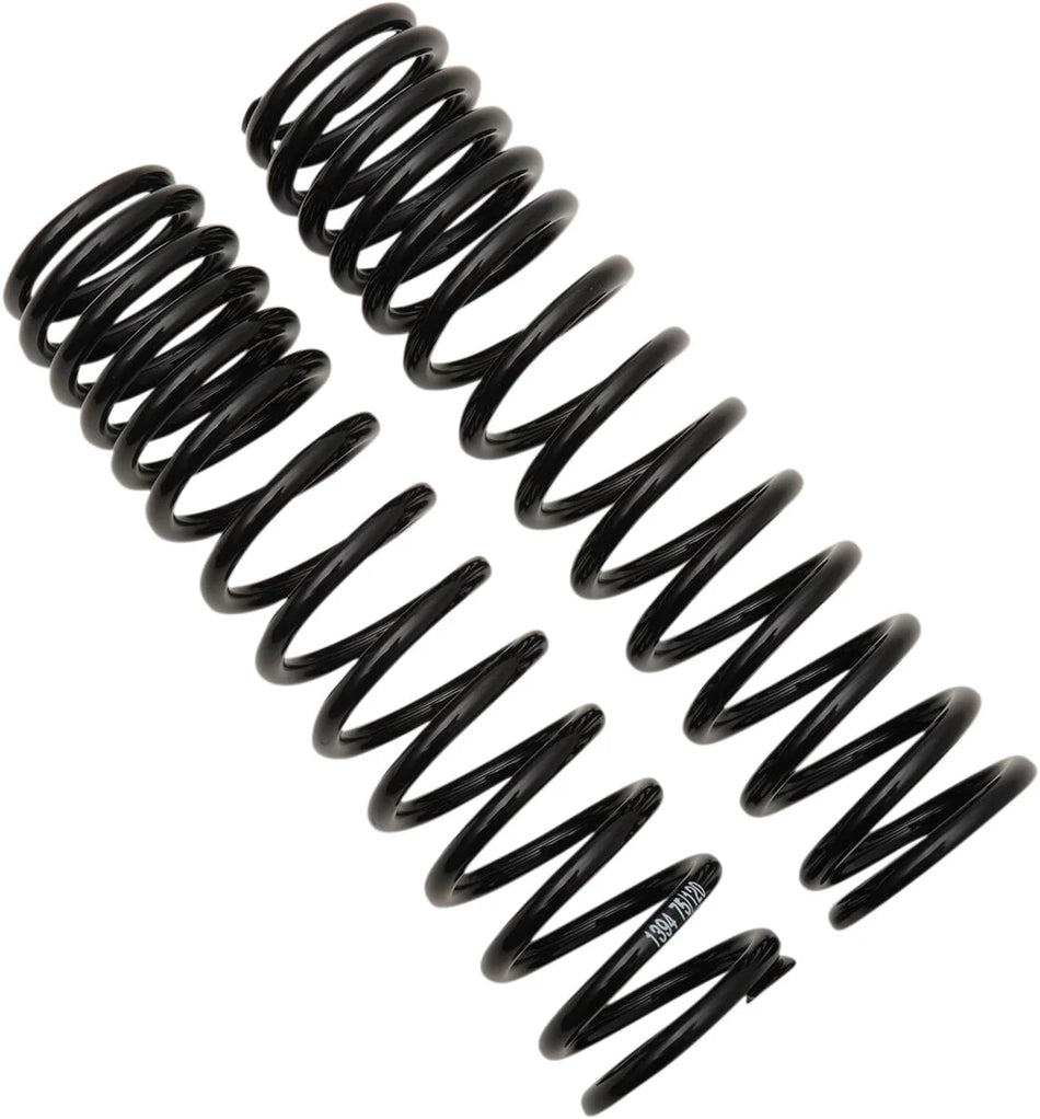 Progressive Suspension Shock Springs 75/120 Black for 12, 13 and 412 Series Dual Shocks (Pair)