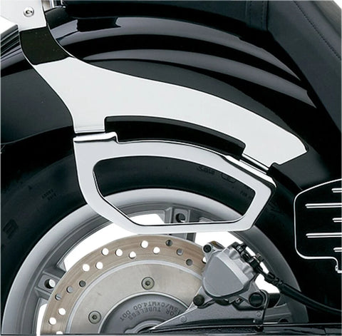 Cobra Saddlebag Supports Chrome (02-6136)