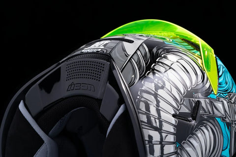 ICON Airframe Pro Outbreak Helmet Blue