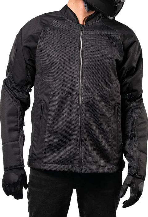 ICON Mesh AF CE Textile Jacket Black