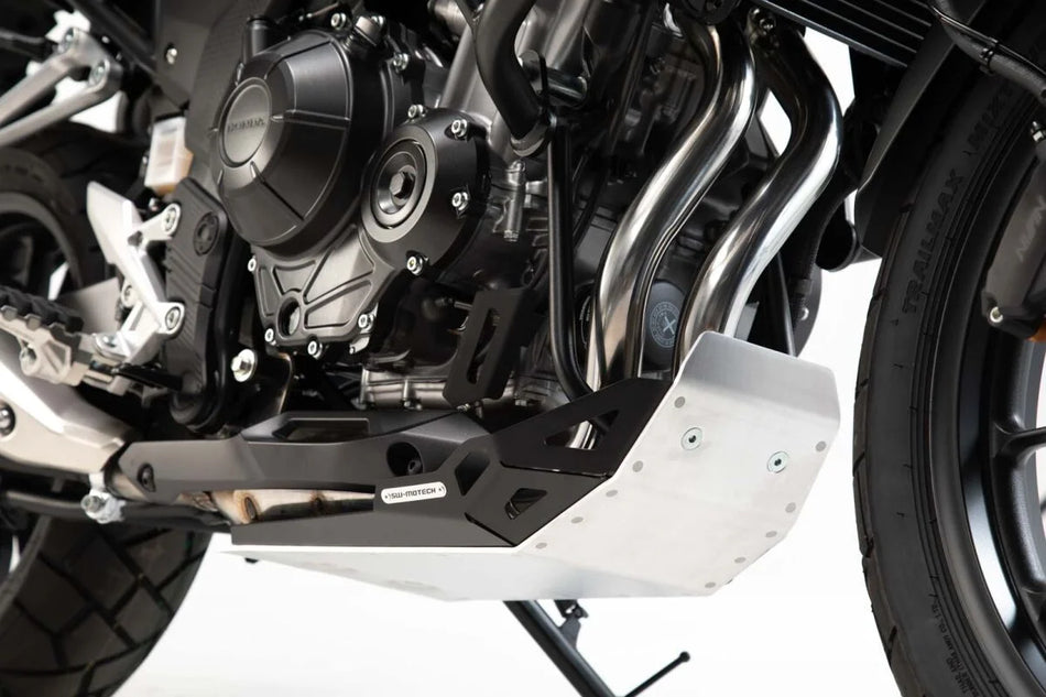 SW-Motech Engine Guard Black/Silver Honda CB500X
