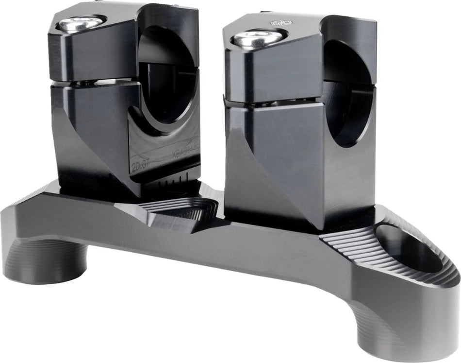 Gilles Tooling 2DGT Adjustable Motorcycle Handlebar Risers Black (2DGT-14-B)
