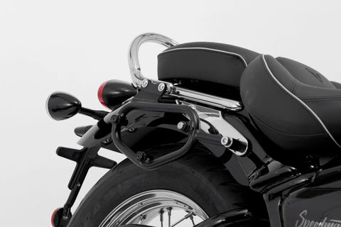SW-Motech Legend Gear LC2 Side Bag System Black Edition — Triumph