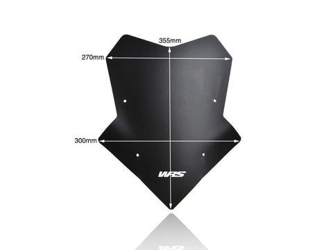 WRS Sport Windscreen Matt Black (YA005NO)
