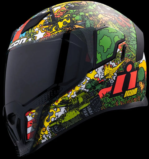 ICON Airflite GP23 Helmet Green