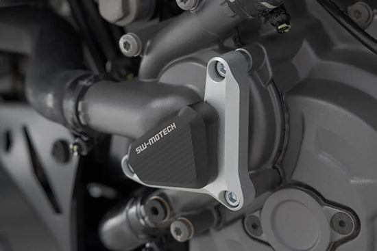 SW-Motech Water Pump Protection Silver/Black Ducati Models