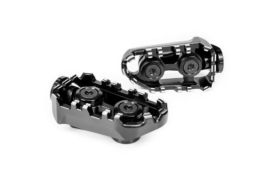 Gilles Tooling Tech-X Enduro Rider Footpegs Black (RGK-121-UF35-SET-B)