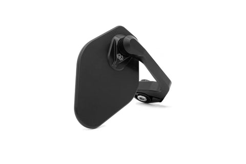 Gilles Tooling STRATOS Motorcycle Bar End Mirror M12 Matt Black