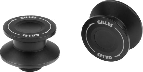 Gilles Tooling PSA2 Motorcycle Paddock Stand Bobbins M6 Matt Black