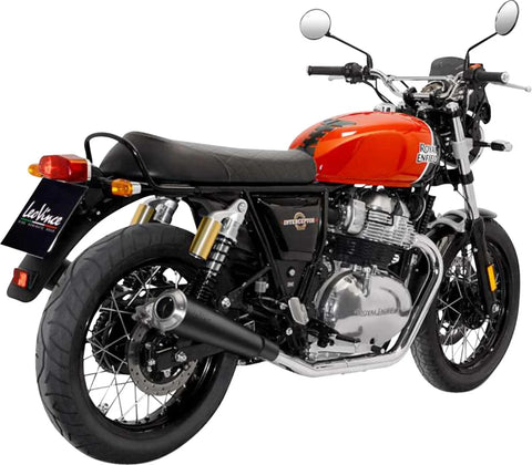 LeoVince Mufflers Royal Enfield GT 650 Black