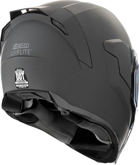 ICON Airflite Dark Helmet Rubatone Black