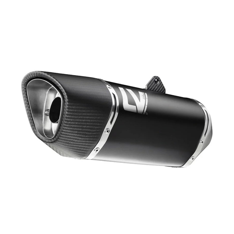 LeoVince LV-14R Black Edition Slip-on Muffler Ece Kawasaki Versys