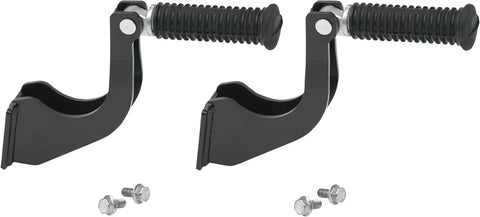 Cobra Footpeg Relocator Bracket Black