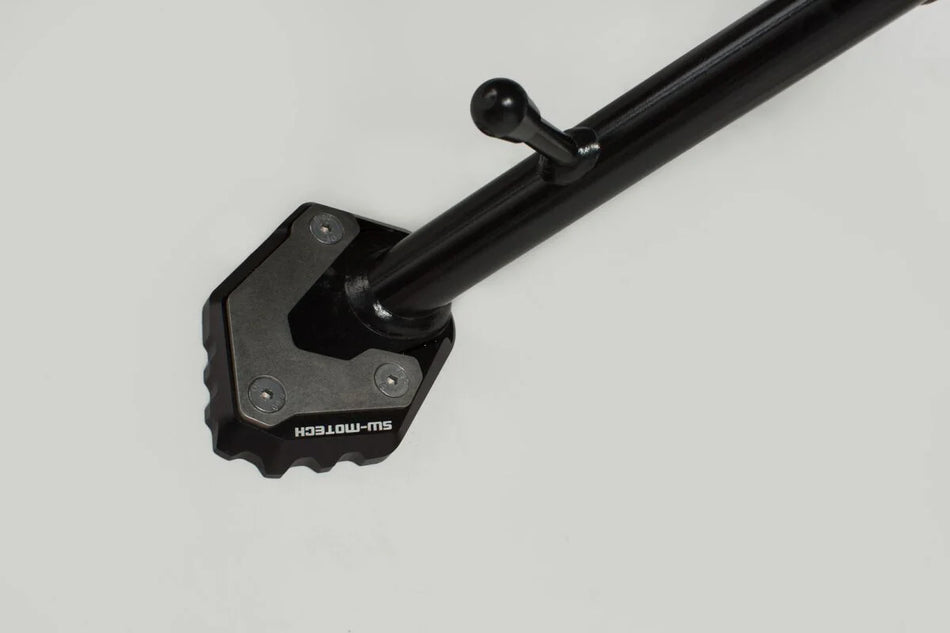 SW-Motech Side Stand Foot Extension Black/Silver BMW R1200GS, R1250GS