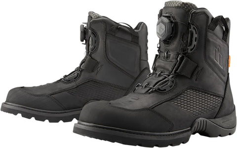 ICON Stormhawk Waterproof Boots Black