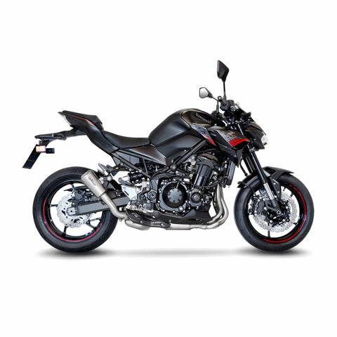 LeoVince LV-10 Slip-on Muffler Stainless Steel Ece Kawasaki (15239)