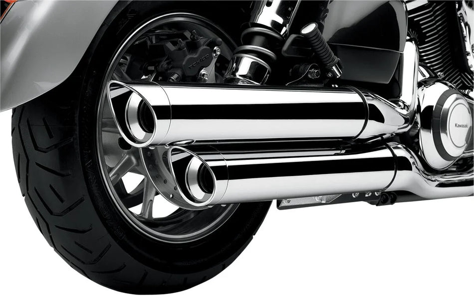 Cobra Slip-on Mufflers Chrome (4225)