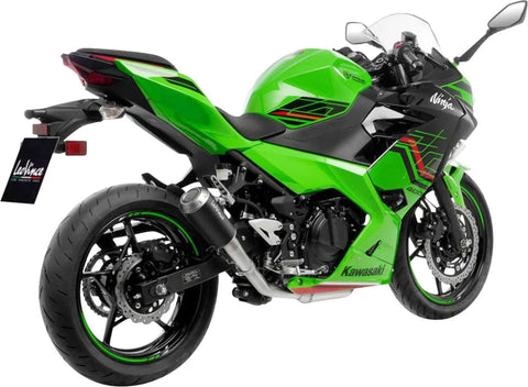 LeoVince Slpon LV-10 Blk Ninja 400