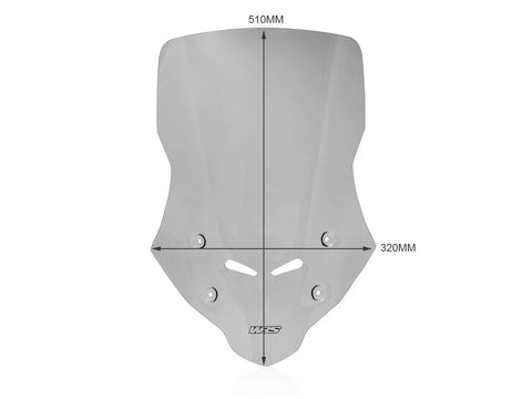 WRS Caponord Windscreen Smoked (HO058F)