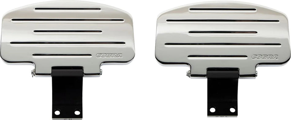 Cobra Classic Rear Floorboard Kit Chrome (06-3750)