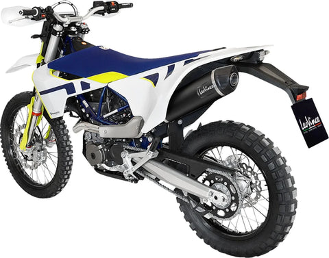 LeoVince Nero Slip-on Mufflers Ece/EU Husqvarna Enduro / Supermoto