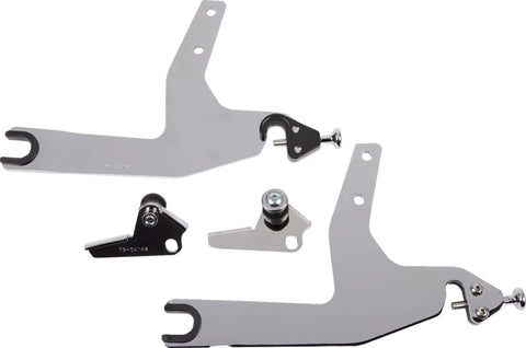 Cobra Detachable Mini Backrest Kit Chrome (602-2021)