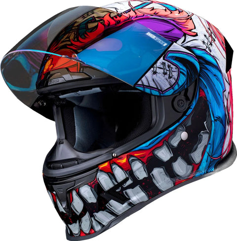 ICON Airframe Pro Krazy Klown 2 Helmet Black/Blue/Pink/Purple/White