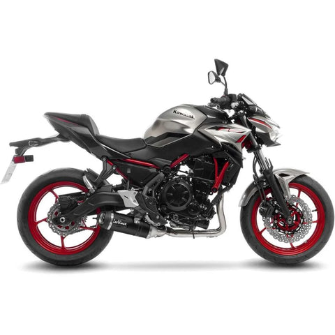 LeoVince LV One EVO Black Edition Stainless Steel Exhaust System with CAT Kawasaki