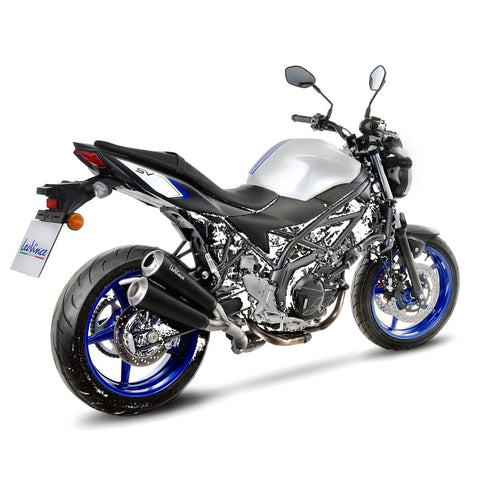 LeoVince GP Duals SS Slip-on Muffler Ece