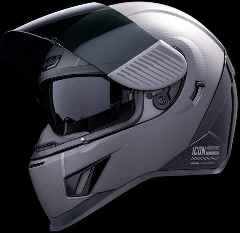ICON Airform Counterstrike MIPS Helmet Silver