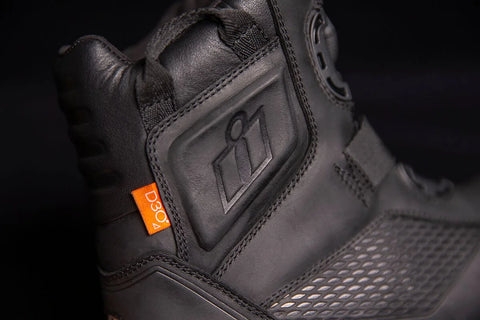 ICON Stormhawk Waterproof Boots Black