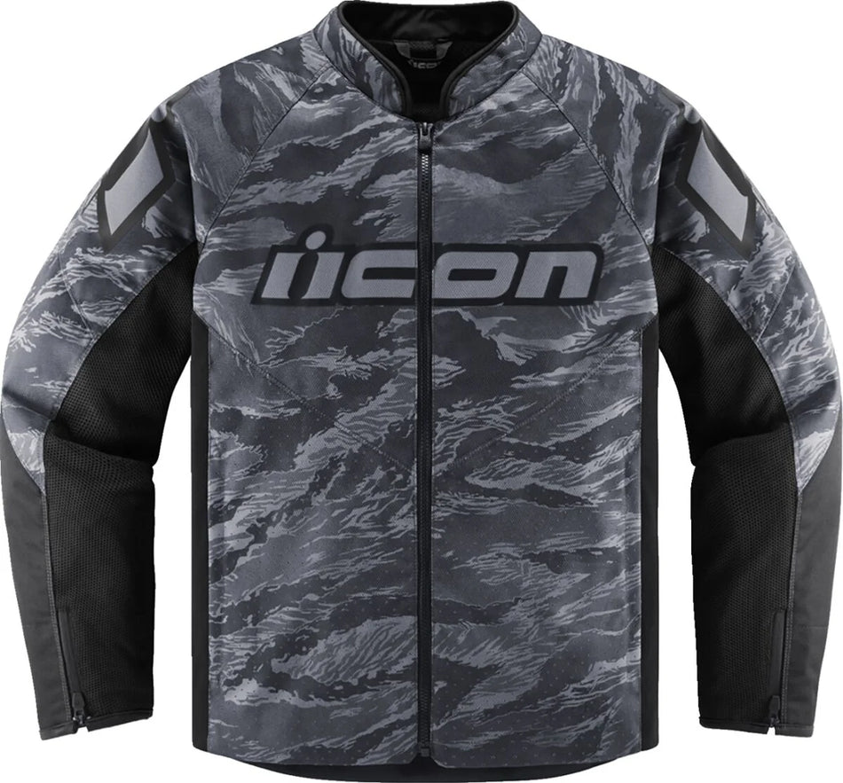 ICON Hooligan CE Tiger's Blood Textile Jacket Grey