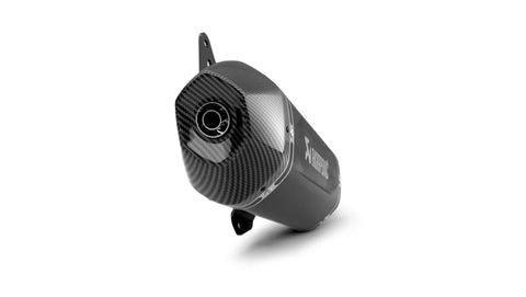 Akrapovic Slip-on Line Muffler Stainless Steel Carbon End Cap Vespa (S-VE125SO5-HWSSBL)