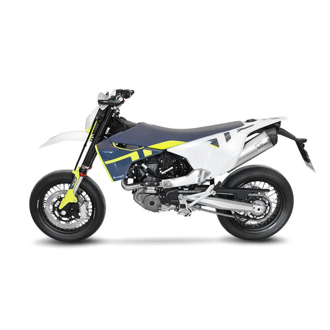 LeoVince LV One EVO Stainless Steel Exhaust System with CAT Husqvarna Enduro / Supermoto