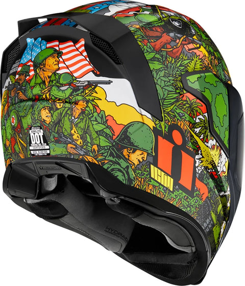 ICON Airflite GP23 Helmet Green