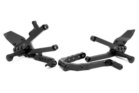 Gilles Tooling FXR2 Adjustable Rearset Black (FXR2-B001-B)
