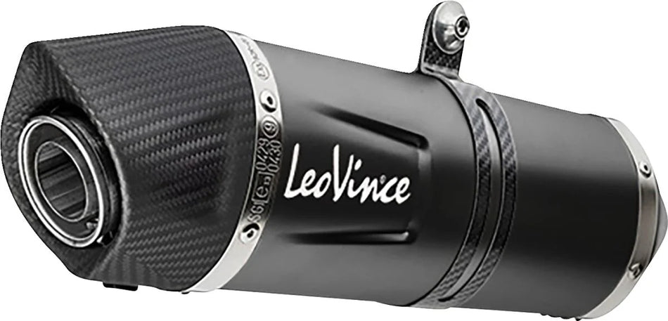 LeoVince LV One EVO Black Edition Slip-One Muffler Ece BMW