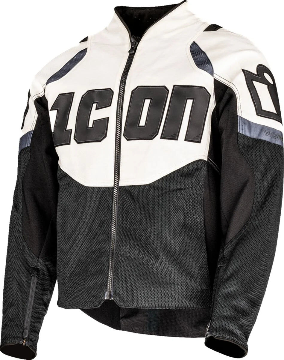 ICON Contra 3 Textile Jacket Black/White