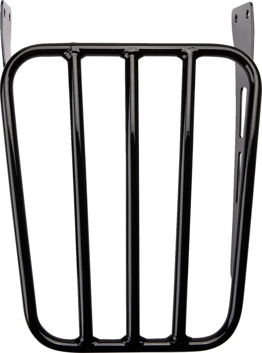 Cobra Tube-Style Sissy Bar Luggage Rack Black