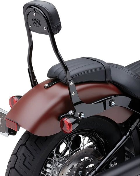 Cobra Detachable Round Backrest Black (602-2009B)