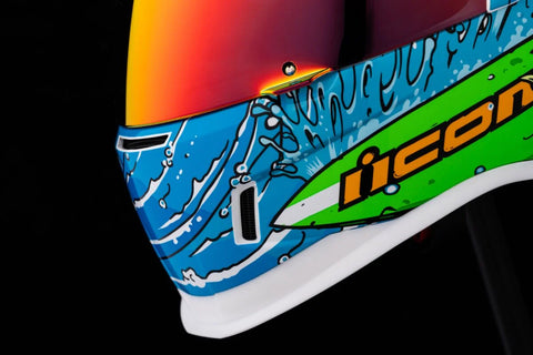 ICON Airform Dino Fury Helmet Blue
